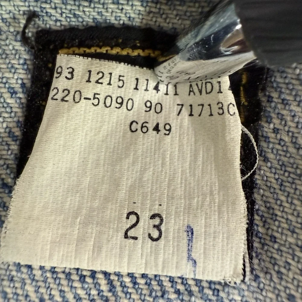 Vintage‎ 90's Lee Denim Jacket XXL USA Prism Theatrical Lighting NYC Embroidered